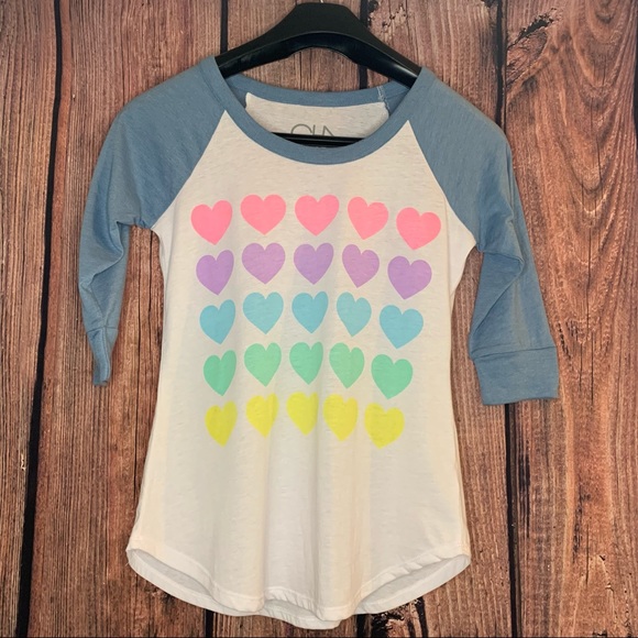 Chaser Raglan Heart Baseball Jersey - Picture 2 of 7